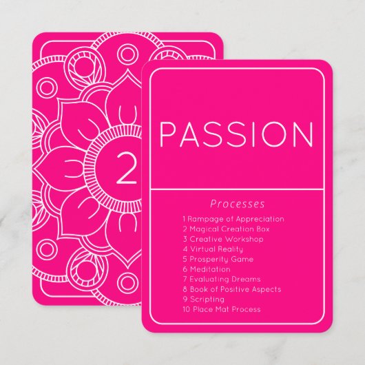 Invitation Orientation émotionnelle Échelle Passion Droit d'a (Devant / Derrière)