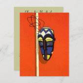 INVITATION ORIENTÉ de FÊTE D'ANNIVERSAIRE de (Devant / Derrière)