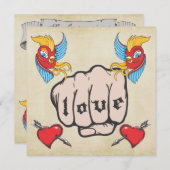 Invitation orienté de fête d'anniversaire de (Devant / Derrière)