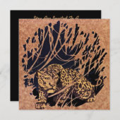 INVITATION ORIENTÉE de fête d'anniversaire de (Devant / Derrière)