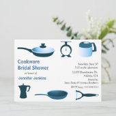 Invitation orientée de Fête de la mariée de (Debout devant)