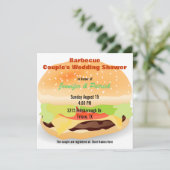 Invitation orientée du wedding shower du couple de (Debout devant)