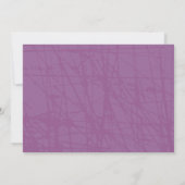 Invitation originale pour une Bat Mitzvah de fille (Dos)
