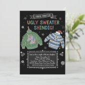 Invitation originale pour une soirée chandail laid (Debout devant)