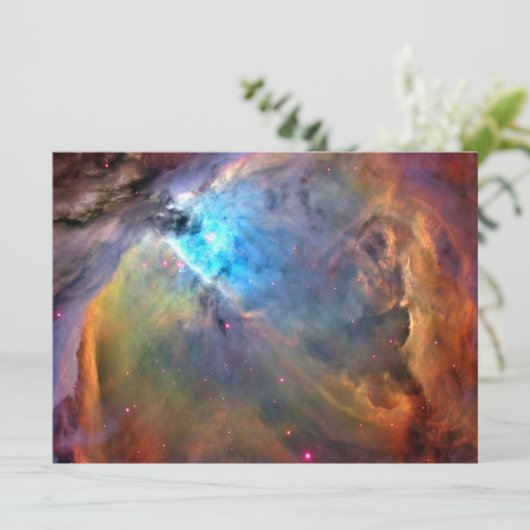 Invitation Orion Nebula Space Galaxy (Debout devant)
