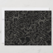 Invitation Ornament d'imprimantes vintages Goldl - Mariage in (Dos)