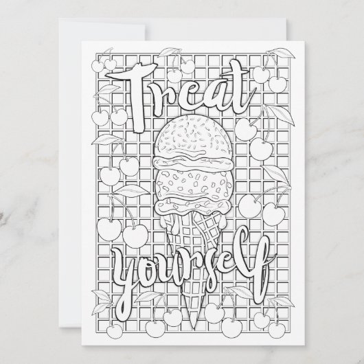 Invitation OrnaMENTAL vous offre la couleur (Devant)