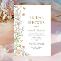 Ornate Grace Pastel Blush Floral Fête des mariées