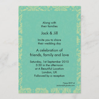 Invitation Orné 5x7