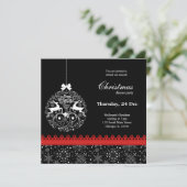 Invitation Ornement de Noël (Debout devant)