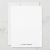 Invitation Ornement de Noël (Dos)