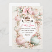 Invitation Ornement de Noël ornement de luxe (Devant / Derrière)