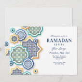 Invitation Ornemental Arabe (Devant / Derrière)