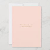 Invitation Ornements de Noël festifs Personnalisés (Dos)