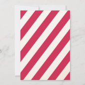 Invitation Ornements de Noël Joyeux petit Baby shower (Dos)