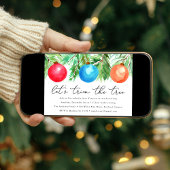 Invitation Ornements de Noël | Tree Trimming Party