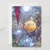 Invitation Ornements de vacances en hiver (Devant)