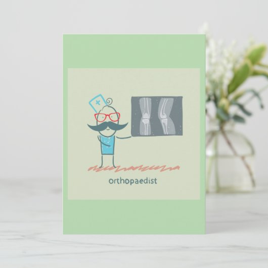 Invitation Orthopaediste (Debout devant)