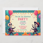 Invitation 💀 os à Fiesta (Devant)