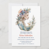 Invitation Ostara Spring Equinox Flower Goddess Sabbat (Devant)