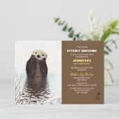 Invitation Otter Nautique Anniversaire Otter (Debout devant)