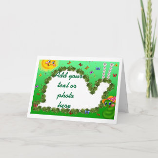 Invitation ou carte de remerciement pour l'anniver