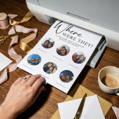 Invitation Où Étaient-Ils Partie De Mariage