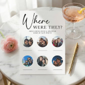 Invitation Où Étaient-Ils Partie De Mariage