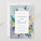 Invitation Où l'amour pousse Brunch de la fête des mères (Devant)