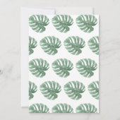 Invitation Où les choses sauvages sont 1er anniversaire (Dos)