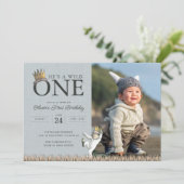 Invitation Où les choses sauvages sont 1er anniversaire - Pho (Debout devant)