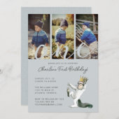 Invitation Où les choses sauvages sont 1er anniversaire Photo (Devant / Derrière)