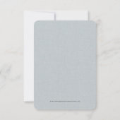 Invitation Où les choses sauvages sont le Merci d'anniversair (Dos)