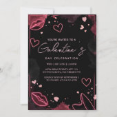 Invitation Ou Love mignonne Femme Ado Fille Galentines Jour V (Devant)