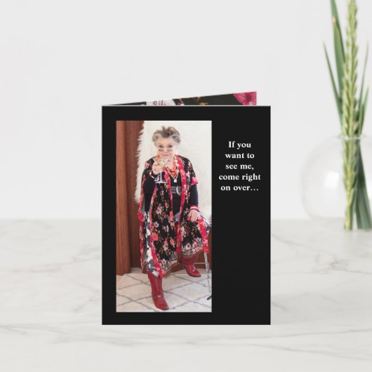 Invitation ou rendez-vous d'un ami amusant (Devant)