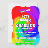 Invitation Ouais, bébé ! 65e anniversaire Vague de chaleur vi (Devant)