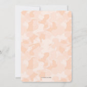 Invitation OUAIS ! Purple Cowgirl Anniversaire Fête Invitatio (Dos)