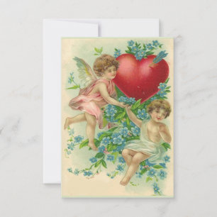 Invitation Oublie-moi le noeud Valentine