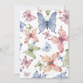 Invitation Our Little Butterfly Gender Neutral Baby Shower (Dos)
