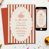 Invitation Our little meatball is turning one 1st Birthday