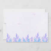 Invitation Our Little Mermaid Fun Birthday Party Pink (Dos)