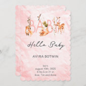 Invitation Our Little Sunshine’s Birthday Bash (Devant / Derrière)