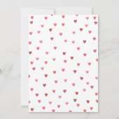 Invitation Our Little Sweetheart Is Two Hearts Bows Birthday (Dos)