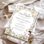Invitation Our Next Chapter Fairytale Storybook Baby Shower