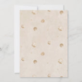 Invitation Ours Aquarelle Moderne Un Anniversaire (Dos)