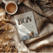 Invitation Ours Aventure Eucalyptus Moss Green Oh Garçon