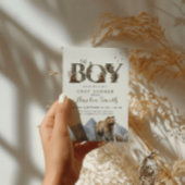 Invitation Ours Aventure Eucalyptus Moss Green Oh Garçon