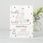 Invitation Ours de bébé, Twinkle Twinkle Little Star Baby sho (Debout devant)
