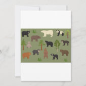 Invitation Ours du monde (Devant)