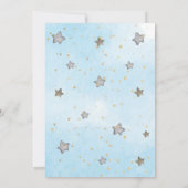 Invitation Ours en peluche Baby shower avec ballons Ours en p (Dos)